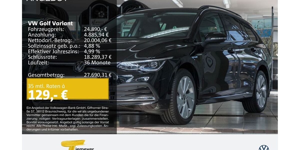 VW Golf 53.154 km 23.880 &euro; Recklinghausen 45663