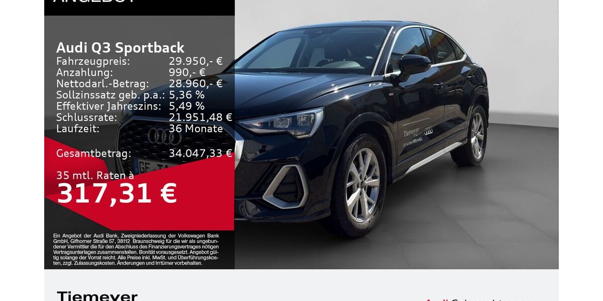Audi Q3 66.255 km 29.570 &euro; Gelsenkirchen 45894