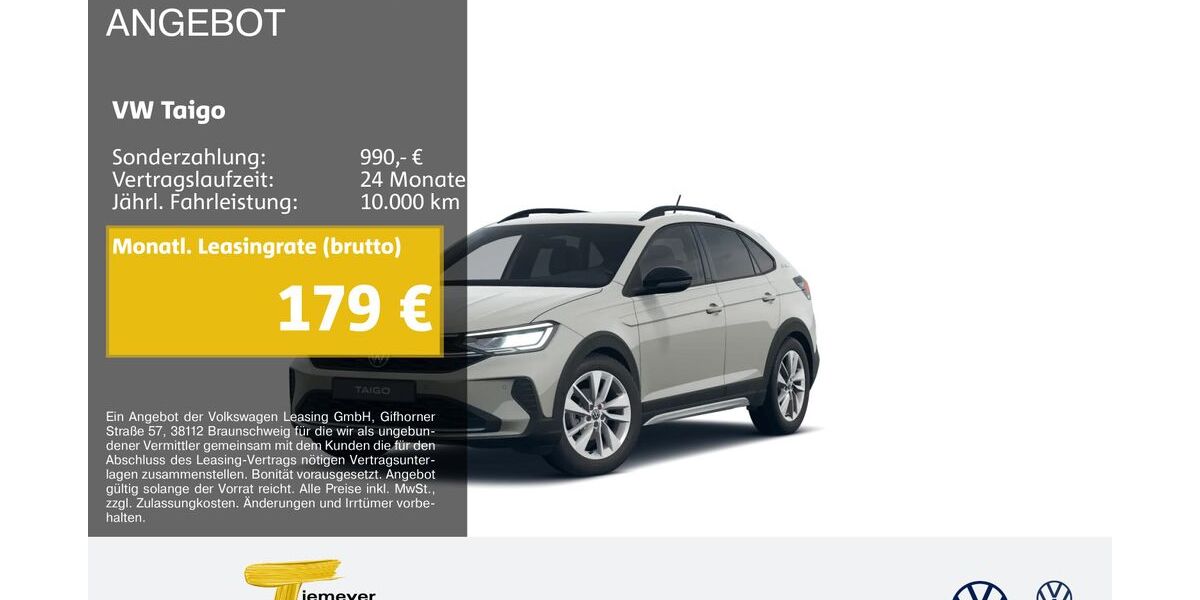 VW Taigo 11.597 km 22.730 &euro; Marl 45770