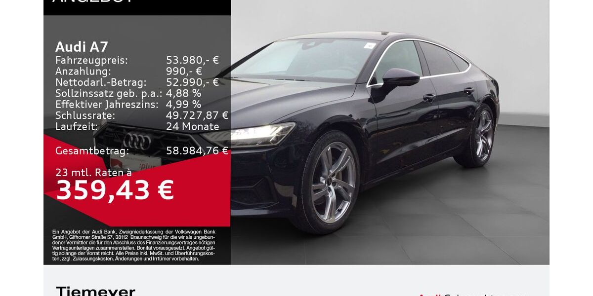 Audi A7 26.192 km 53.440 € Gelsenkirchen 45894