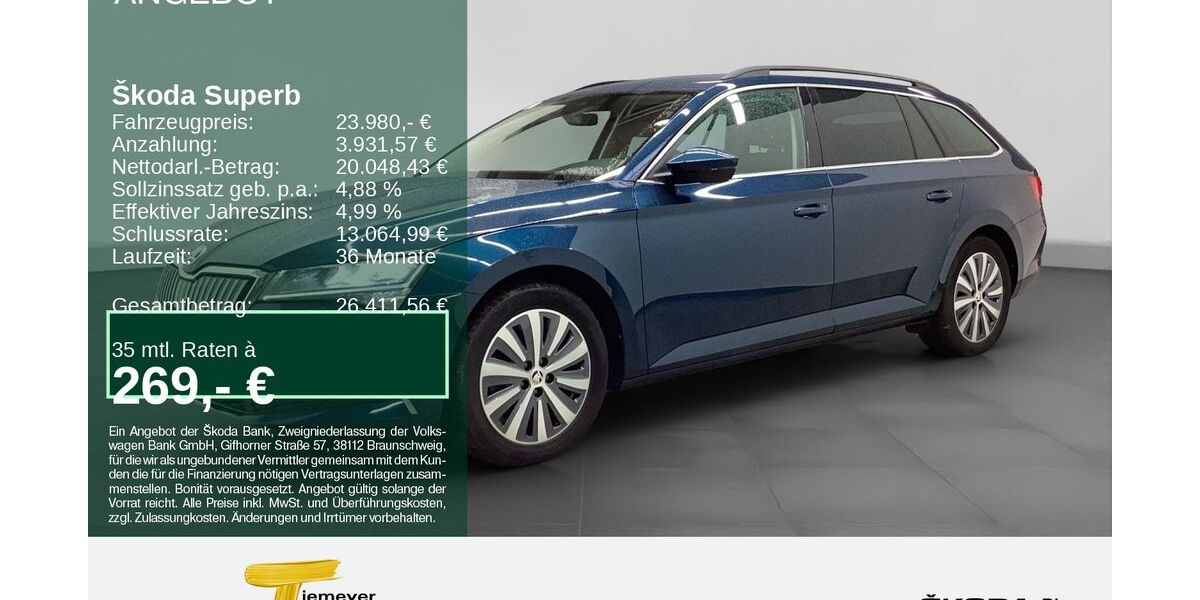 Skoda Superb 55.428 km 23.420 &euro; Bochum 44809