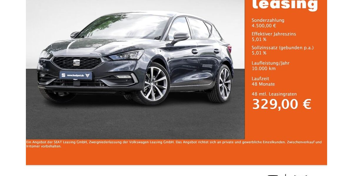 Seat Leon 7.142 km 29.444 &euro; Dortmund 44269