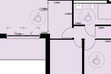 Wohnung Bochum Wiemelhausen - 1 Zimmer, 90 m&sup2;, 997&euro; | Angebot:24830782