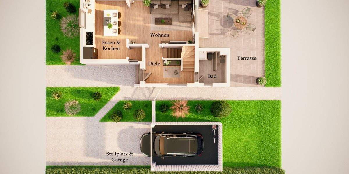 Doppelhaushälfte herten Bertlich - 3 Zimmer, 77 m&sup2;, 179.000&euro; | Angebot:24303144