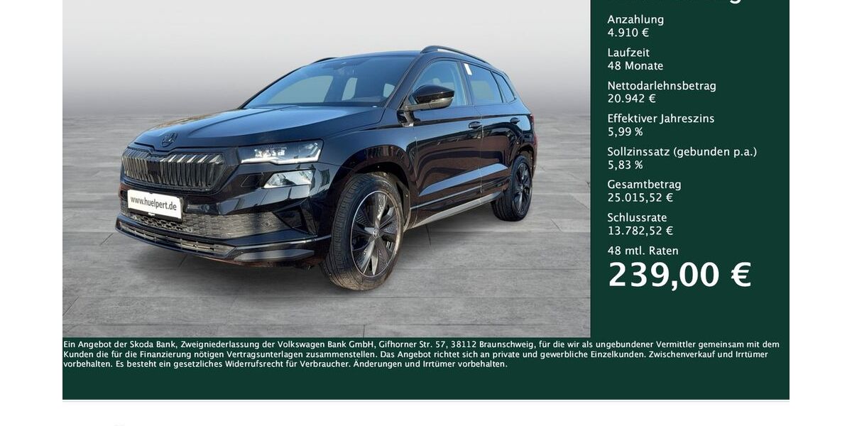 Skoda Karoq 70.320 km 25.852 &euro; Dortmund 44141