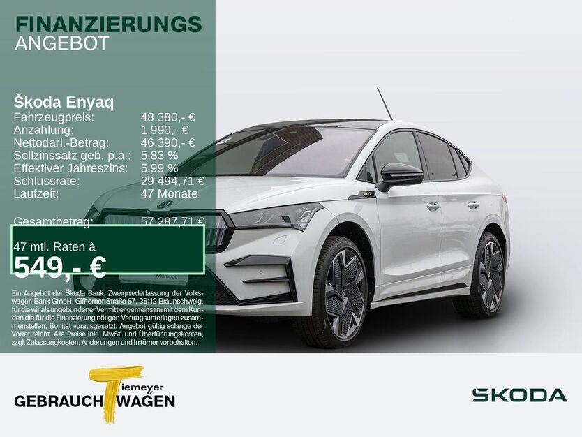 Skoda Enyaq 17.939 km 48.380 € Bochum 44809