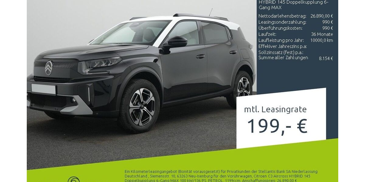 Citroen C3 Aircross 1.500 km 26.790 &euro; Dortmund 44263