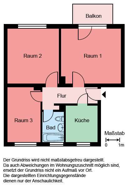 Wohnung zum Mieten in Castrop-Rauxel 489 € 61.25 m²