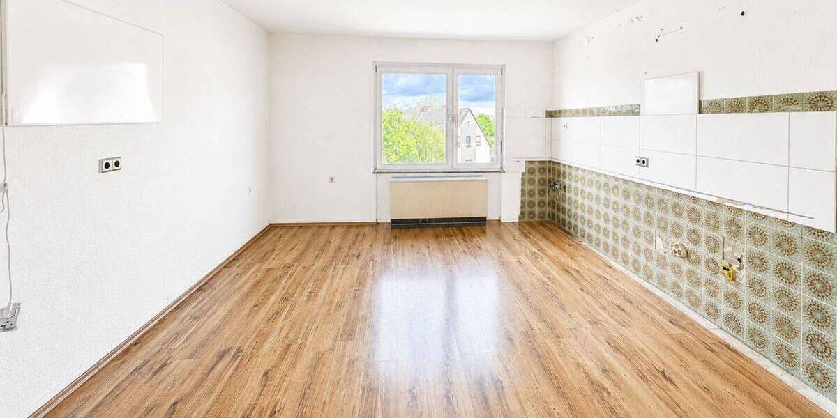 Etagenwohnung Gelsenkirchen Heßler - 2 Zimmer, 63 m&sup2;, 400&euro; | Angebot:26583567