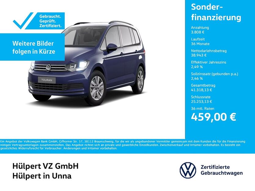 VW Touran 17.003 km 34.410 € Unna 59423