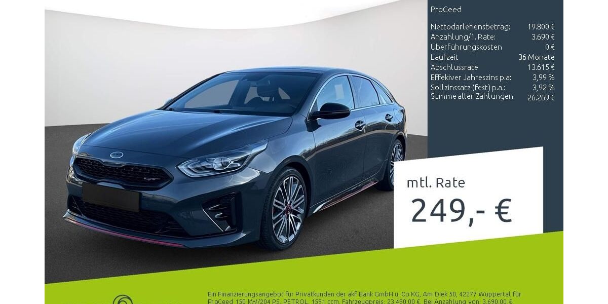 Kia pro ceed / ProCeed 50.627 km 23.490 &euro; Dortmund 44263