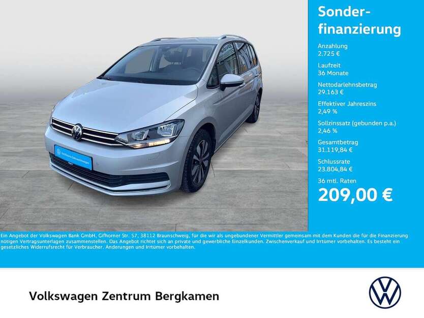 VW Touran 9.292 km 31.765 € Bergkamen 59192