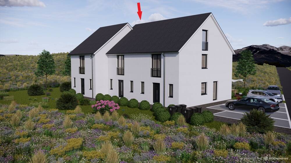 Modernes Reihenmittelhaus - Neubau - Garage - Terrasse - Garten - Wintergarten - 4 zimmer