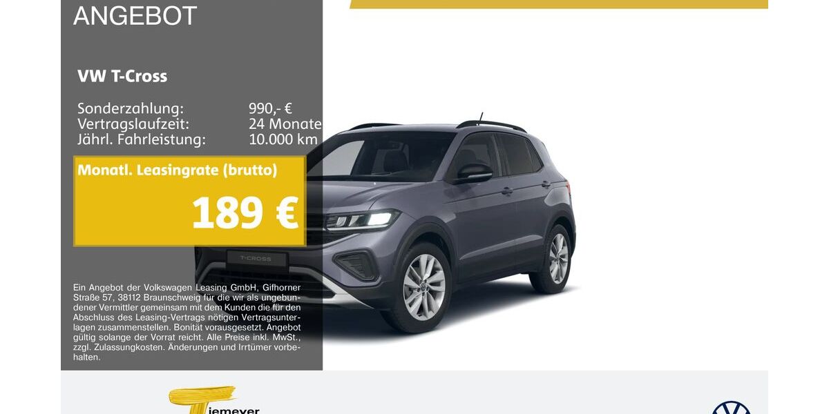 VW T-Cross 23.643 km 23.390 &euro; Herne 44653