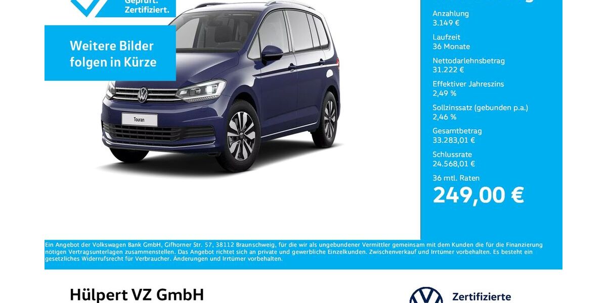 VW Touran 19.442 km 32.822 &euro; Dortmund 44141