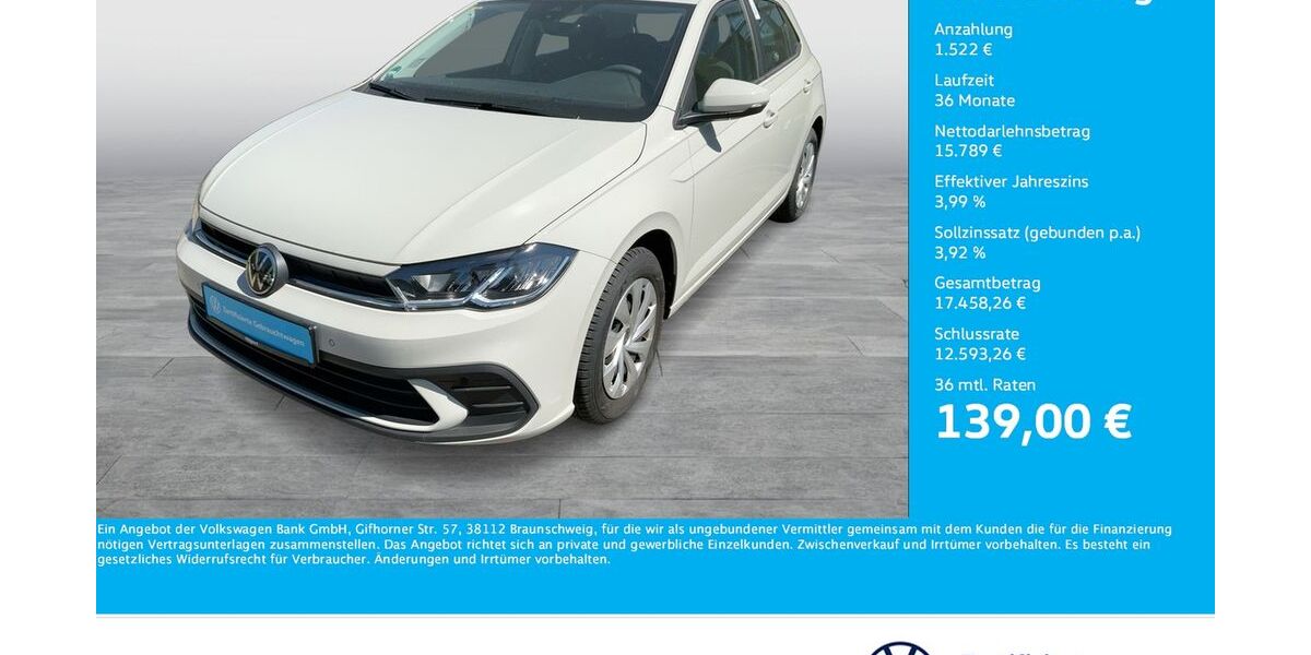 VW Polo 7.659 km 17.311 &euro; Bergkamen 59192