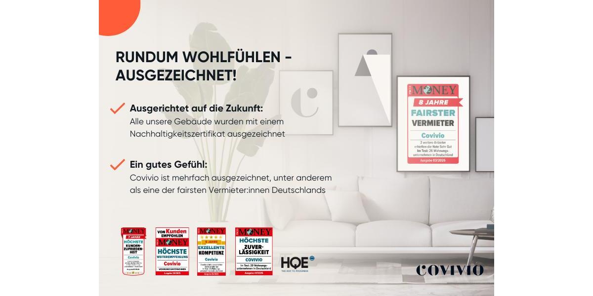 Etagenwohnung Datteln - 3 Zimmer, 65 m&sup2;, 582&euro; | Angebot:26384112