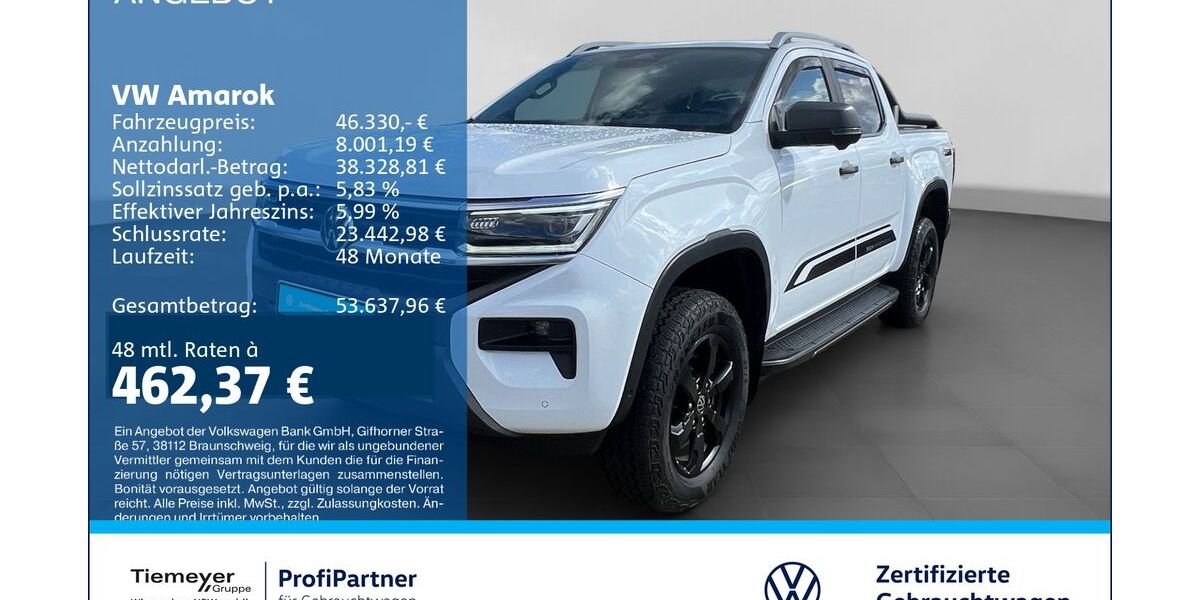 VW Amarok 156.115 km 45.440 &euro; Recklinghausen 45663