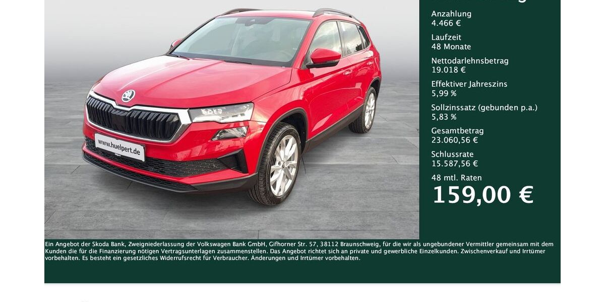 Skoda Karoq 74.270 km 23.484 &euro; Dortmund 44141