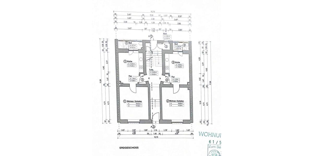 Erdgeschoßwohnung Dortmund Innenstadt West - 2 Zimmer, 39 m&sup2;, 92.000&euro; | Angebot:26863440