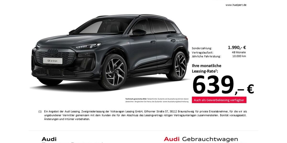 Audi Q6 e-tron 18.322 km 71.565 &euro; Dortmund 44143