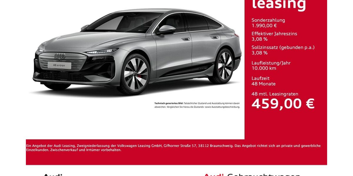 Audi A6 e-tron 7.914 km 54.233 &euro; Dortmund 44143