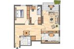 Etagenwohnung Kamen - 3 Zimmer, 83 m&sup2;, 396&euro; | Angebot:21809784