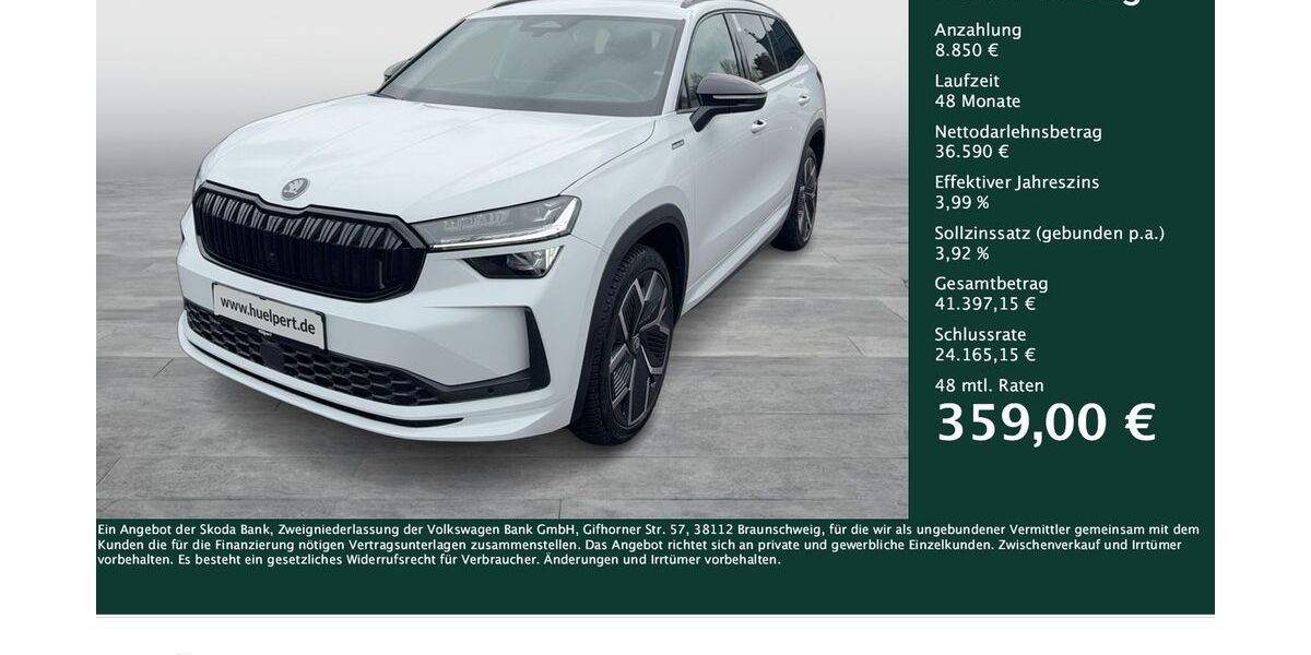 Skoda Kodiaq 17.369 km 44.844 &euro; Dortmund 44309