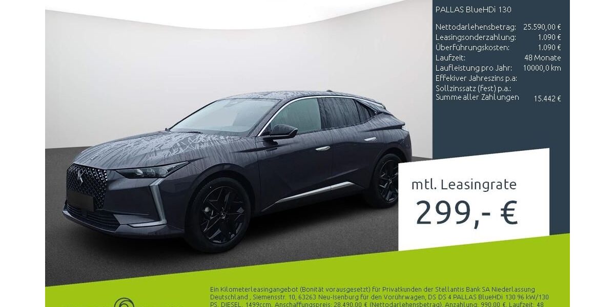 DS Automobiles DS4 7.342 km 25.989 &euro; Dortmund 44263