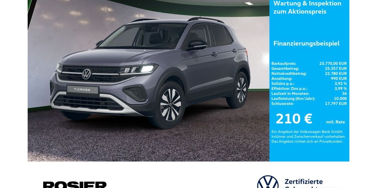VW T-Cross 15.459 km 21.639 &euro; Menden 58706