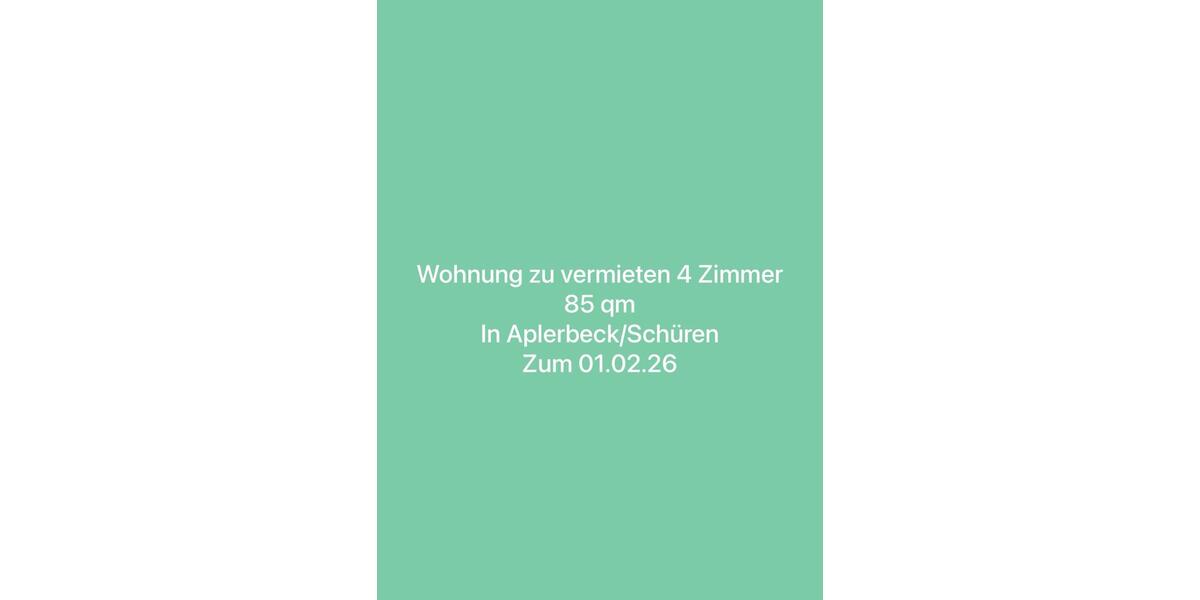 Etagenwohnung Dortmund Innenstadt Nord - 4 Zimmer, 85 m&sup2;, 1.080&euro; | Angebot:24432056