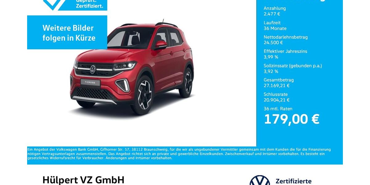 VW T-Cross 7.041 km 26.177 &euro; Dortmund 44379