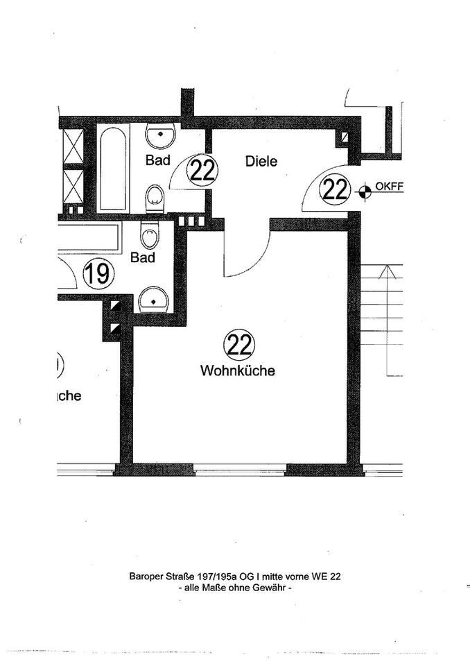 Schöne sanierte Ein Zimmer Wohnung nähe der Universität Dortmund zimmer