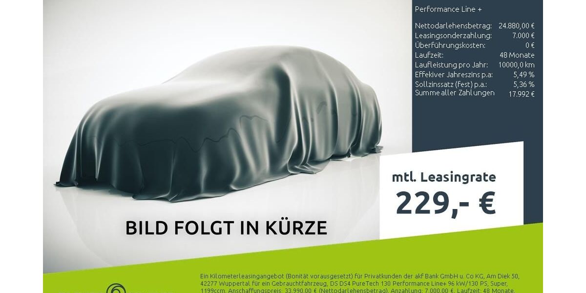 DS Automobiles DS4 21.185 km 19.470 &euro; Dortmund 44263