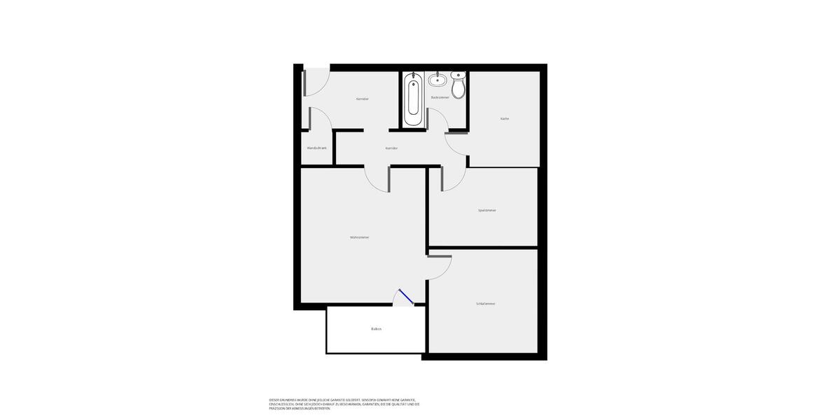 Etagenwohnung Dortmund Hombruch - 3 Zimmer, 67 m&sup2;, 600&euro; | Angebot:26255954