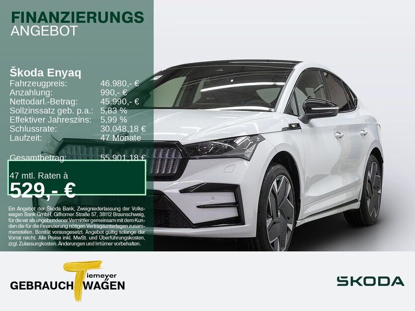 Skoda Enyaq 14.801 km 46.980 € Bochum 44809