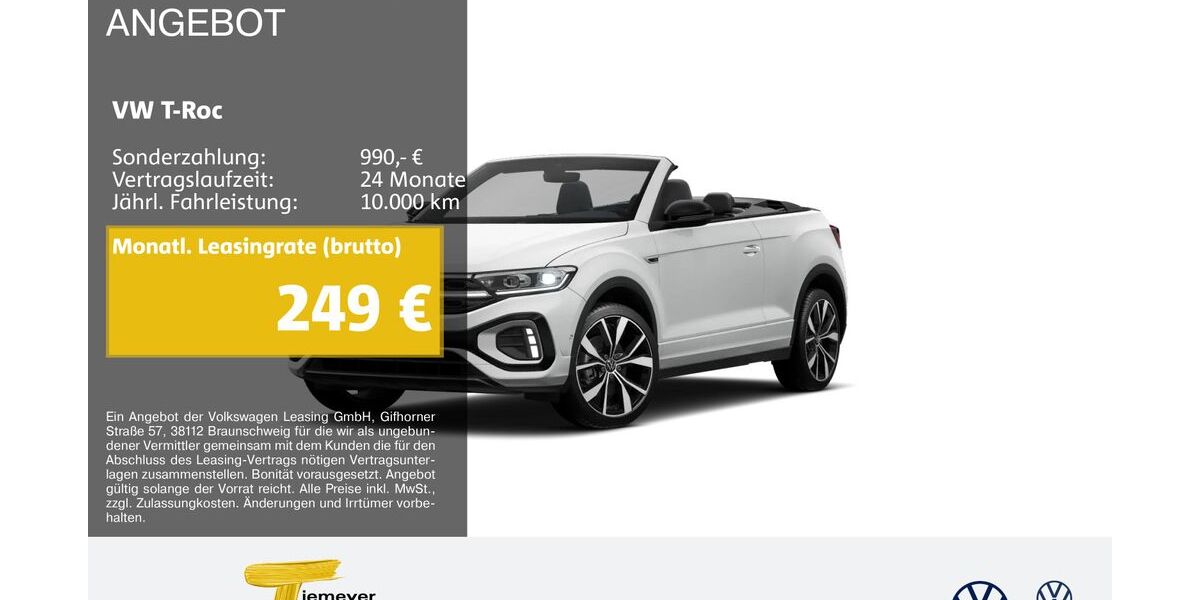 VW T-Roc 7.214 km 31.710 &euro; Castrop-Rauxel 44575