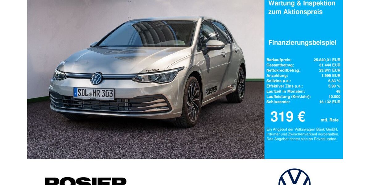 VW Golf 9.498 km 24.520 &euro; Menden 58706