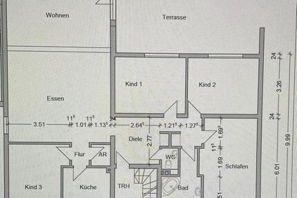 Wohnung Hagen Hagen-Nord - 5 Zimmer, 151 m&sup2;, 1.860&euro; | Angebot:24652196