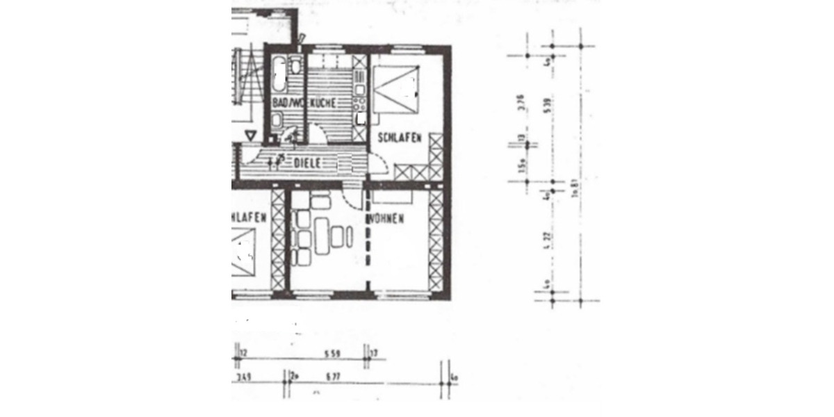 Sehr schöne, große Wohnung zentral in Lütgendortmund ab 1.Februar 3 zimmer