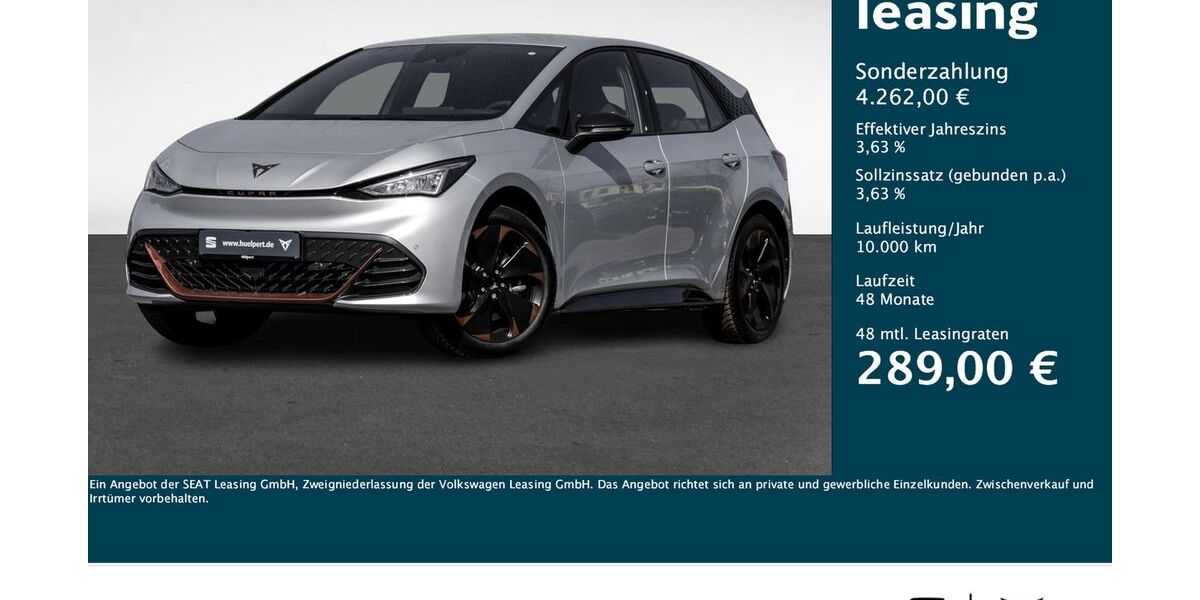 Cupra Born 9.990 km 32.550 &euro; Dortmund 44269