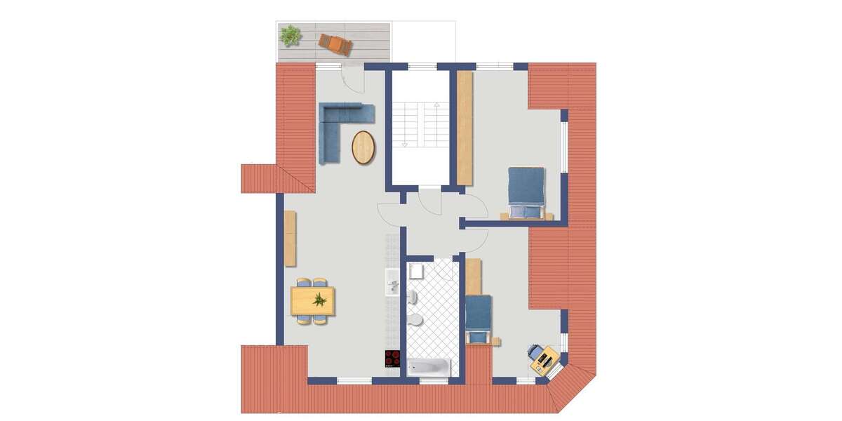 Etagenwohnung Bochum Bochum-Nord - 4 Zimmer, 117 m&sup2;, 399.500&euro; | Angebot:24618742