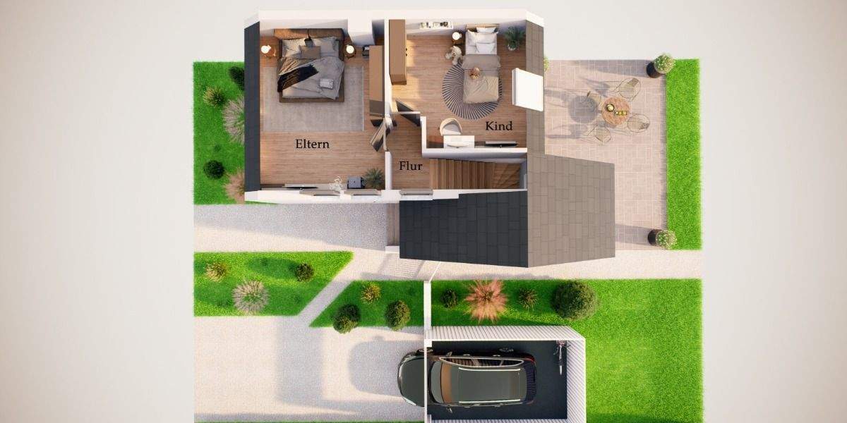 Doppelhaushälfte herten Bertlich - 3 Zimmer, 77 m&sup2;, 179.000&euro; | Angebot:24303144