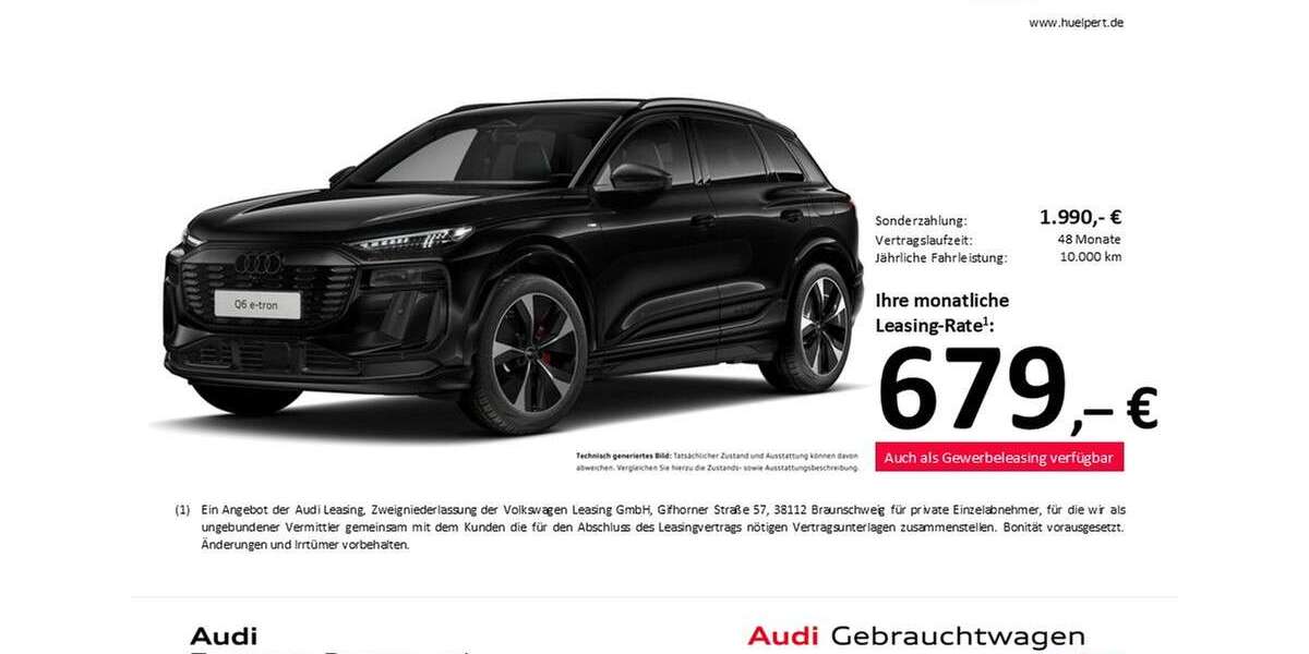 Audi Q6 e-tron 10.143 km 69.711 &euro; Dortmund 44143