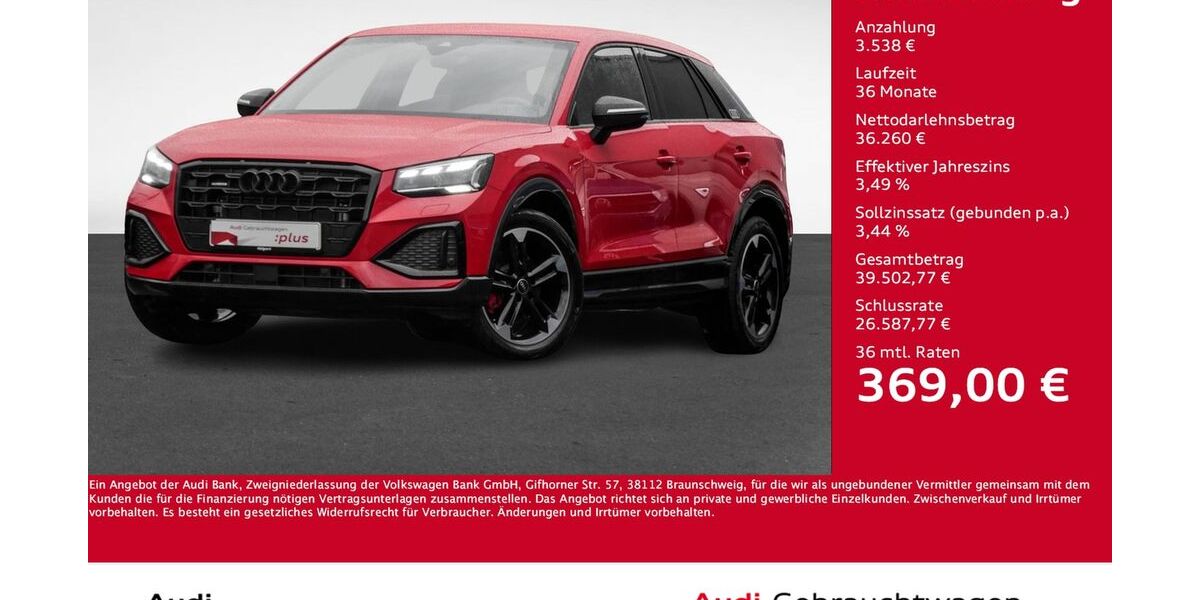 Audi Q2 7.934 km 38.788 &euro; Dortmund 44143