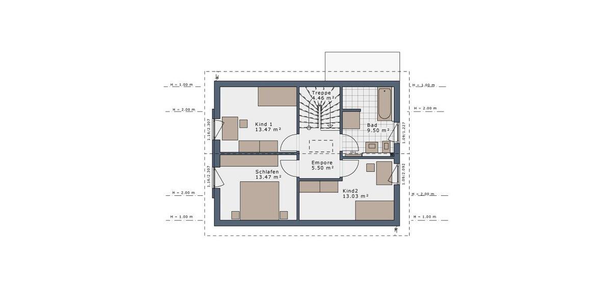 Einfamilienhaus Witten Rüdinghausen - 4 Zimmer, 120 m&sup2;, 1.839&euro; | Angebot:26662272