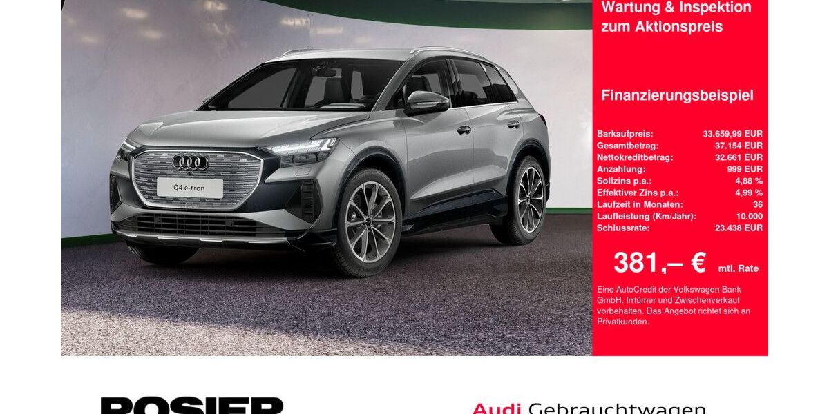 Audi Q4 e-tron 81.604 km 33.660 &euro; Menden 58706