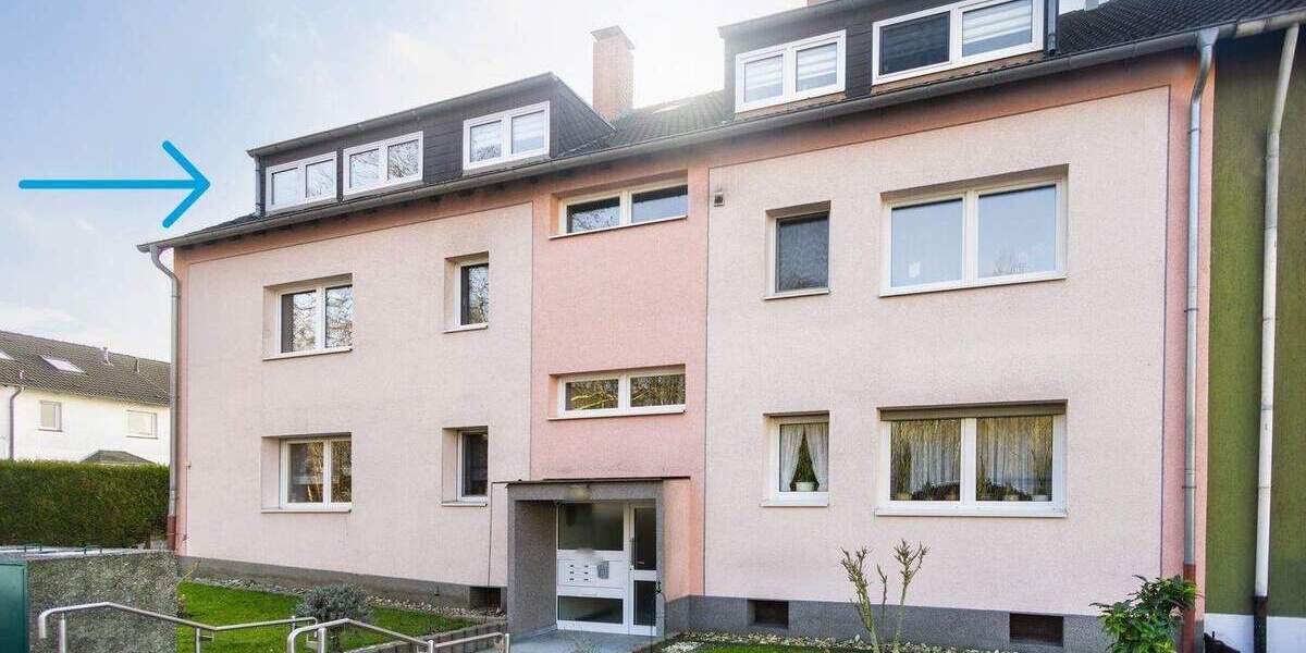 Etagenwohnung Bochum Hamme - 4 Zimmer, 75 m&sup2;, 199.000&euro; | Angebot:25686833