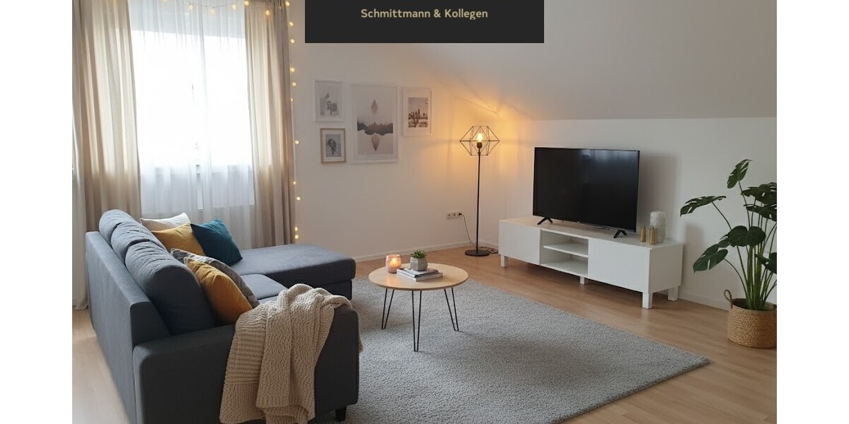 *Renovierungsobjekt* - Kapitalanlage mit Potenzial: Dachgeschosswohnung in begehrter Wohngegend 2 zimmer