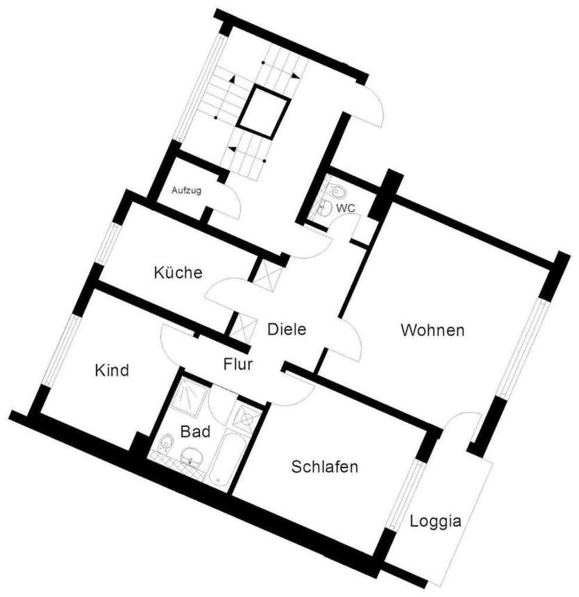 Wohnung zum Mieten in Wuppertal 442 € 79.25 m²